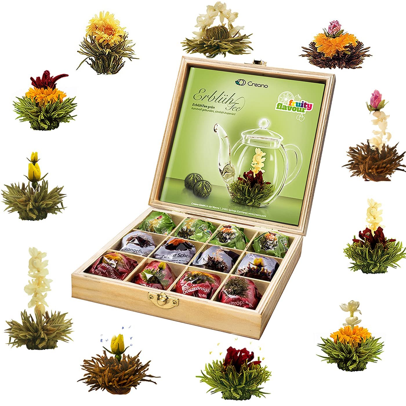 Creano Abloom Tea Blooming Gift Set